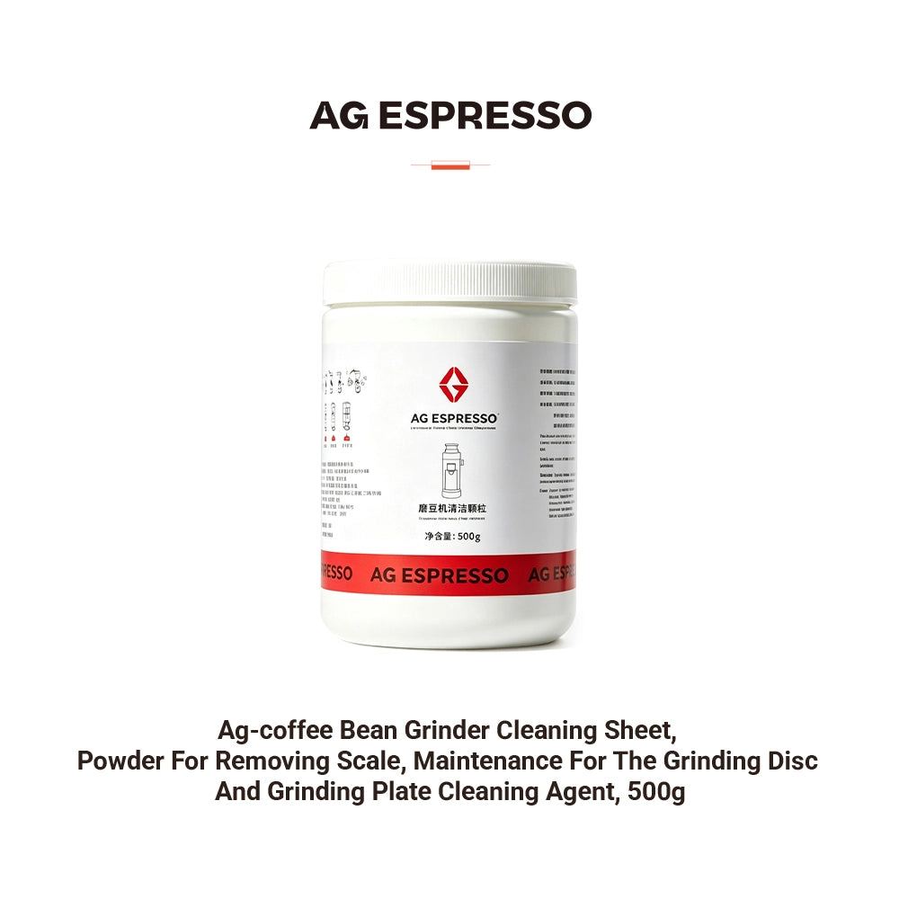 Ag-coffee Bean Grinder Cleaning Sheet, And Grinding Plate Cleaning Agent, 500g Powder For Removing Scale, Maintenance For The Grinding Disc