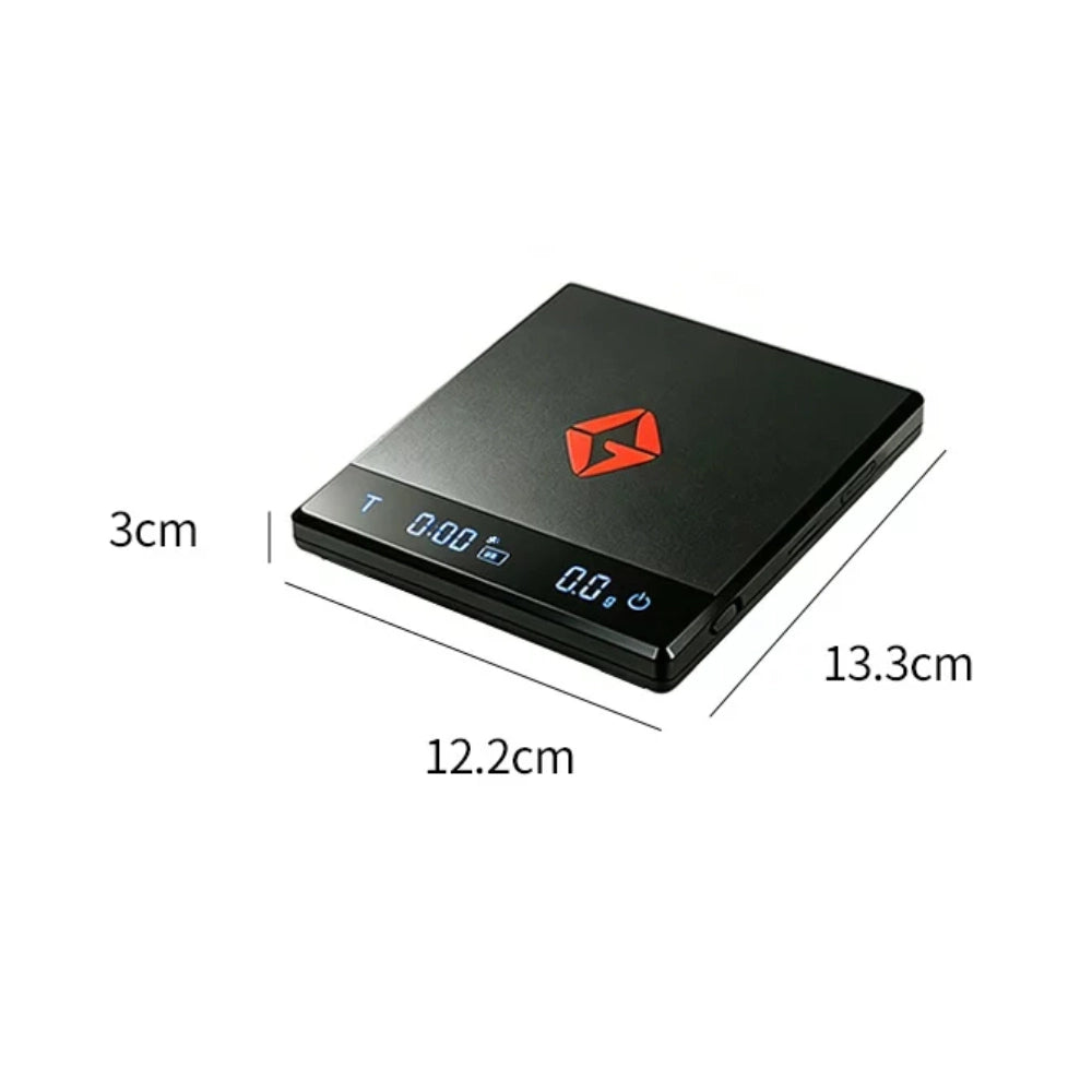 Ag-coffee Electronic Scale With Intelligent Timing, High-precision Italian Espresso Brewing Measurement Scale, Charging Weight Scale