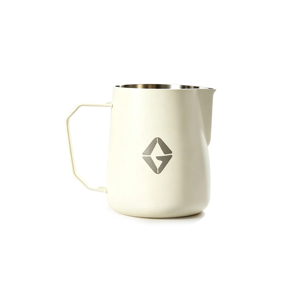 Ag-newly Designed Thick-walled Stainless Milk Foam And Creating Patterns Steel Coffee Latte Cup With Latte Art Tank, 600ml, For Making